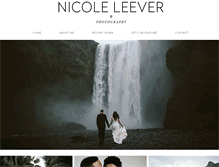 Tablet Screenshot of nicoleleever.com